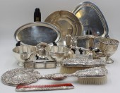 STERLING. ASSORTED GROUPING OF