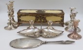 STERLING. ASSORTED GROUPING OF