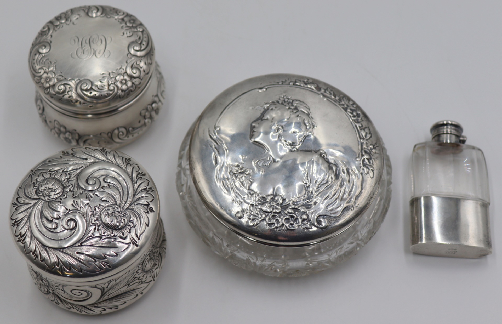 STERLING. ASSORTED GROUPING OF