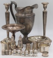 STERLING. ASSORTED GROUPING OF