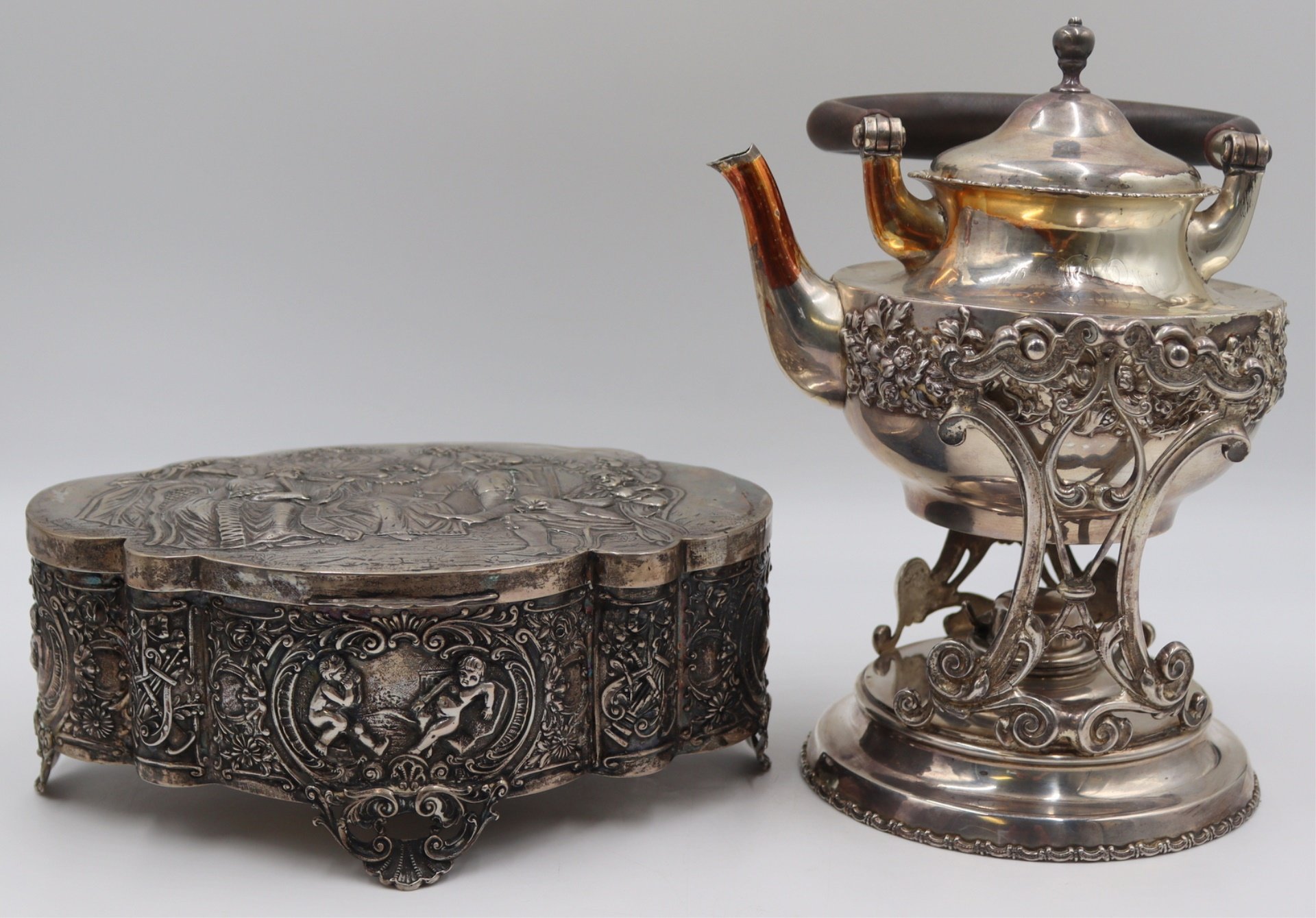 STERLING. ASSORTED GROUPING OF