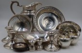 STERLING. ASSORTED GROUPING OF