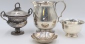 STERLING. ASSORTED GROUPING OF
