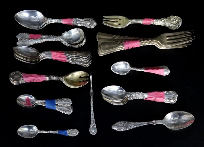 STERLING. ASSORTED STERLING