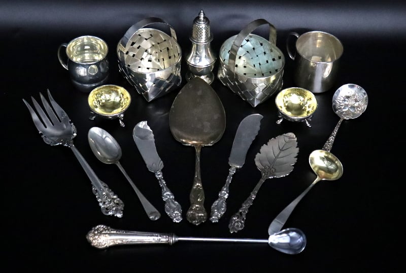 STERLING. ASSORTED STERLING