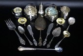 STERLING. ASSORTED STERLING HO