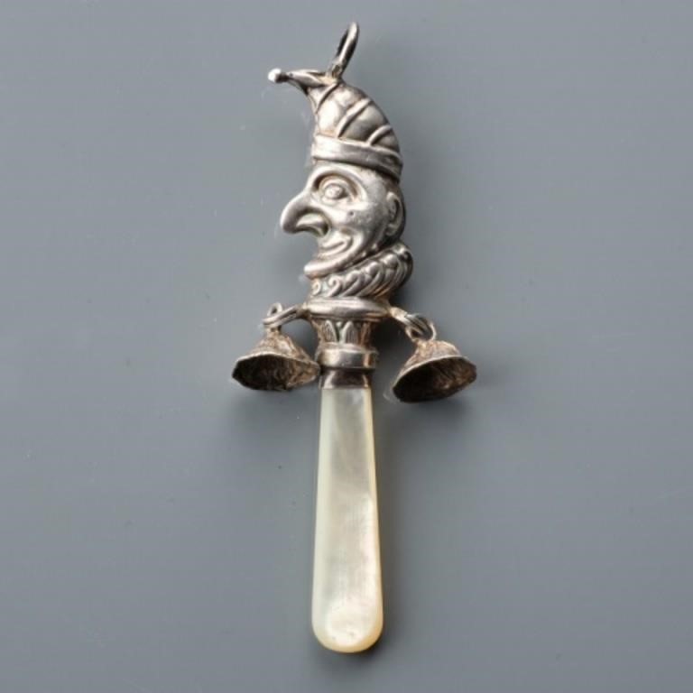 STERLING BABY RATTLEEnglish,
