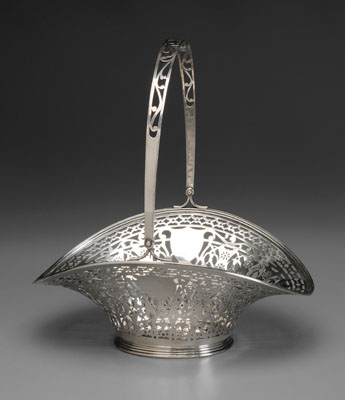 Sterling Basket 20th century,