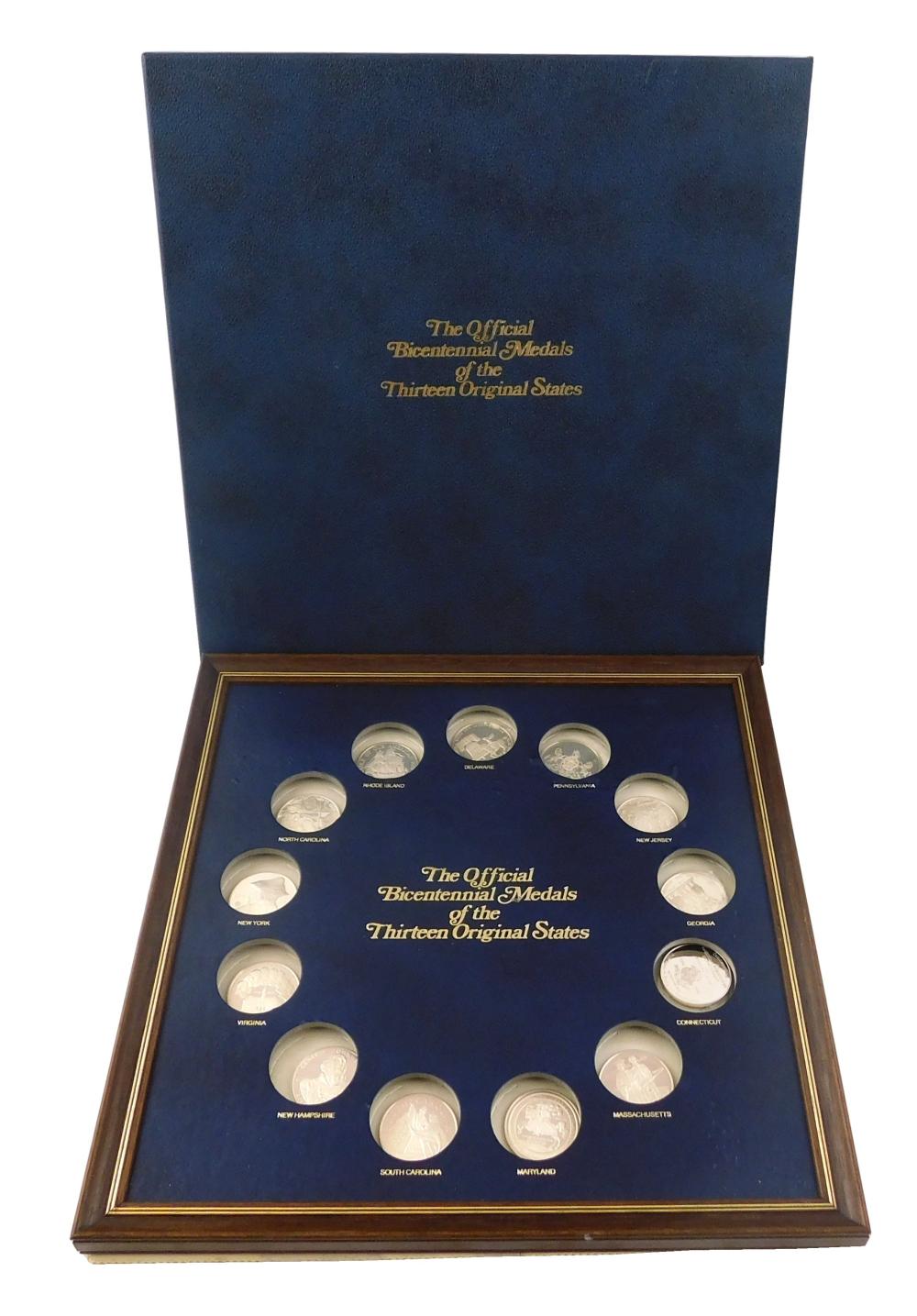 STERLING: BICENTENNIAL MEDALS OF