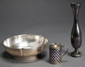 STERLING BON BON, MUSTARD POT