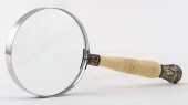 STERLING BONE-HANDLED BUCRANIU