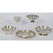 Sterling Bowls and Tray Plus A