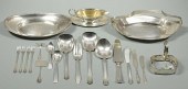 STERLING BREAD TRAYS, SAUCE BO