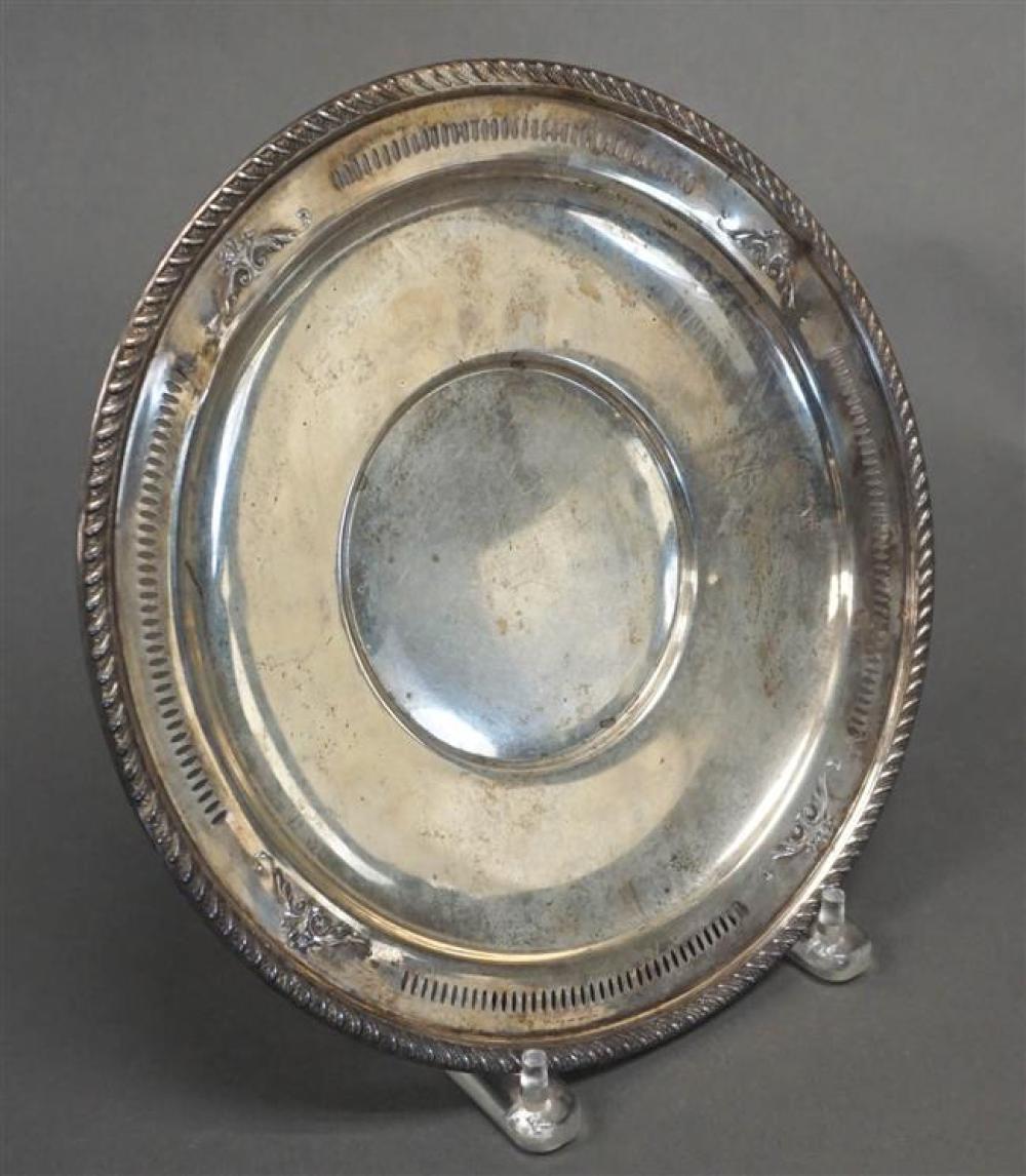 STERLING CAKE PLATE, 9.7 OZSterling