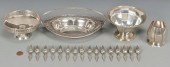 STERLING CANDY DISHES, CORN HO