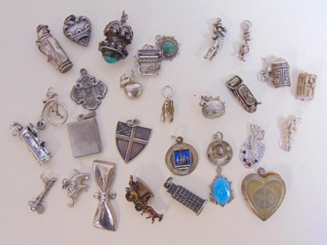 STERLING CHARMS & PENDANTS 29