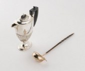 STERLING COFFEE POT & SILVER T