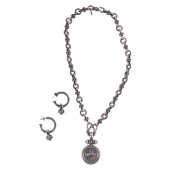 STERLING DESIGNER CHAIN NECKLA