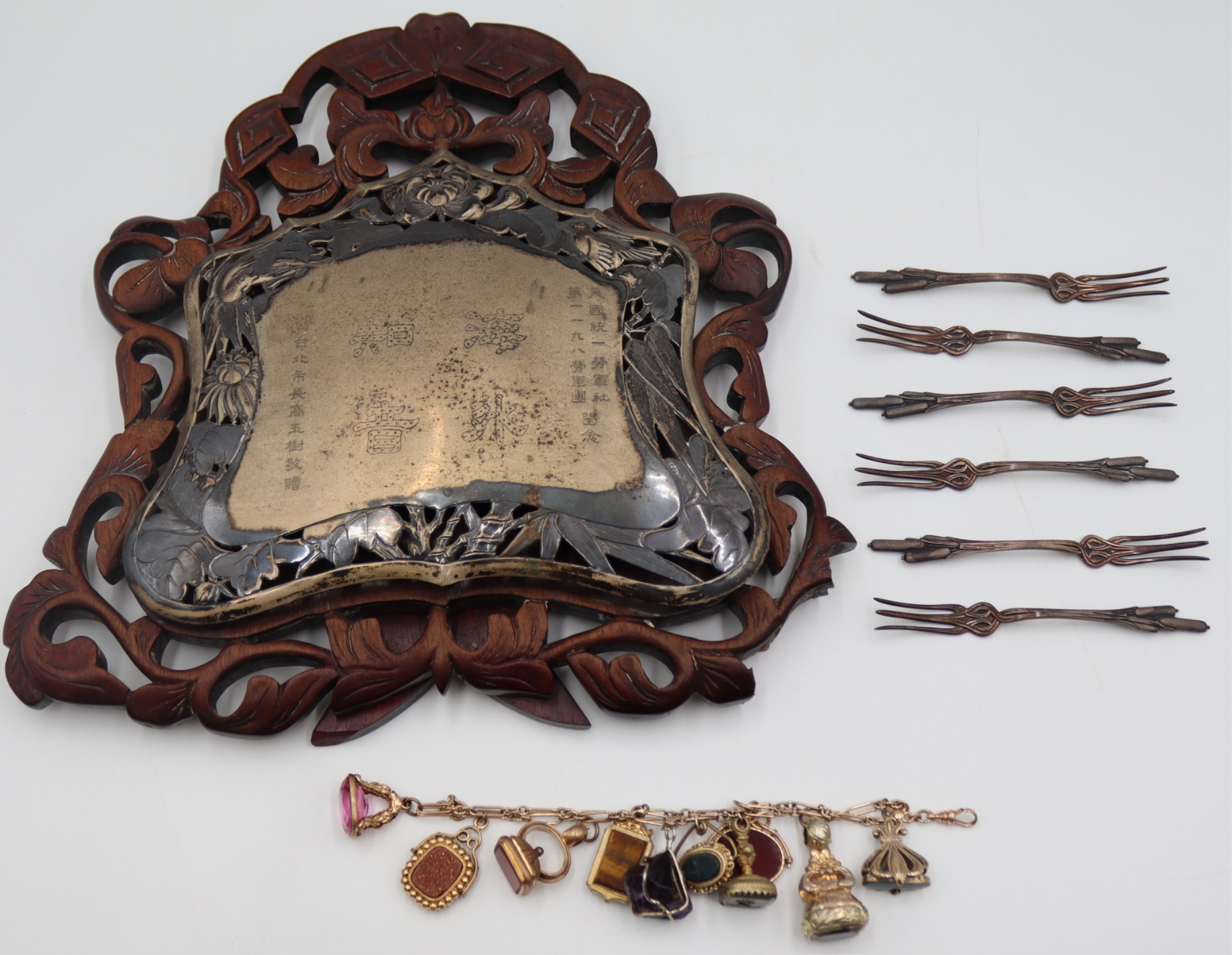 STERLING. ECLECTIC GROUPING OF