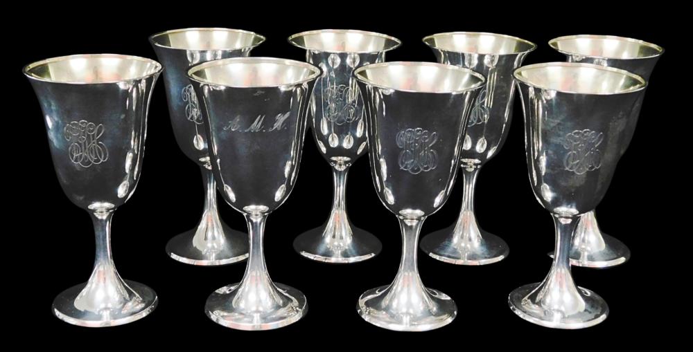 STERLING: EIGHT GORHAM HOLLOWARE