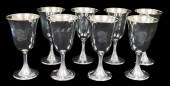 STERLING: EIGHT GORHAM HOLLOWA