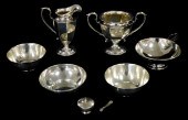 STERLING: EIGHT PIECES INCLUDI