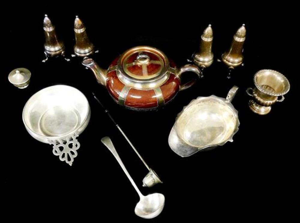 STERLING: ELEVEN PIECES, SOME