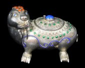 STERLING: ENAMELED AND JEWELED