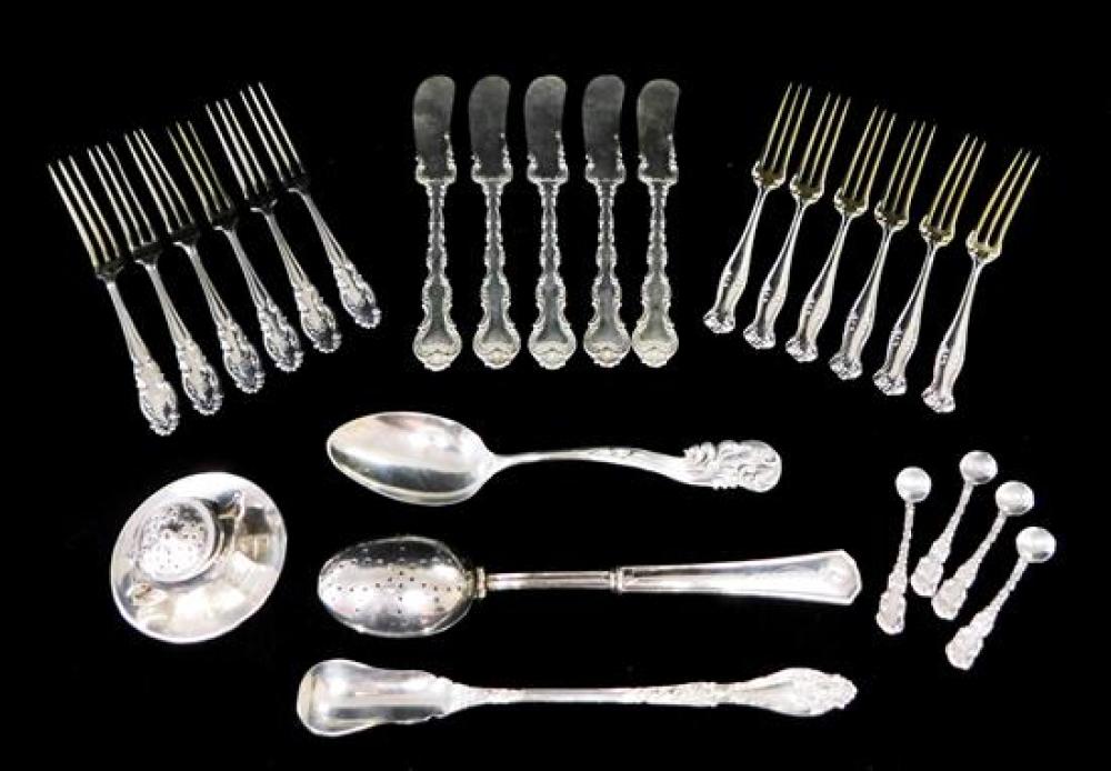 STERLING, ETC.: TWENTY- FIVE PIECES