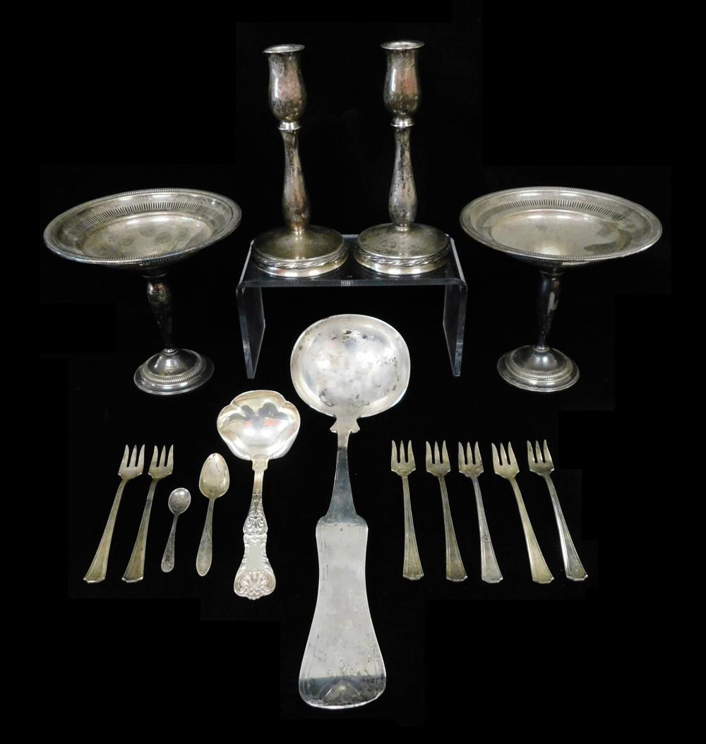 STERLING: FIFTEEN PIECES OF