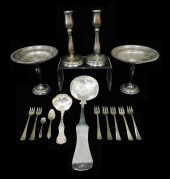 STERLING: FIFTEEN PIECES OF AS