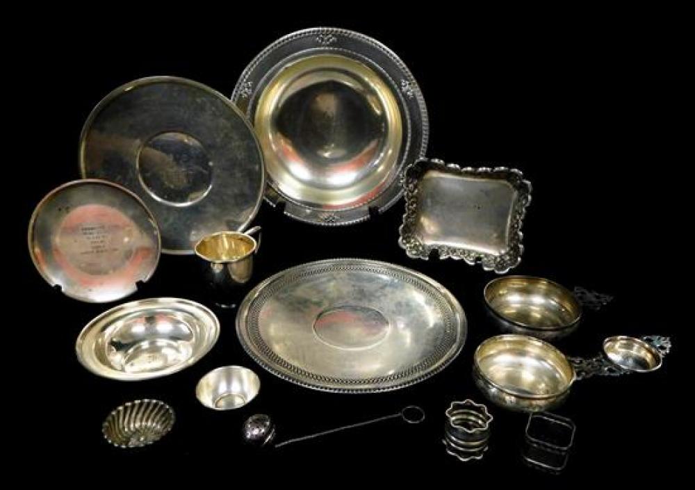 STERLING: FIFTEEN PIECES OF