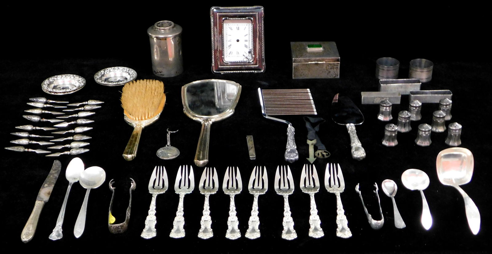 STERLING: FIFTY-EIGHT PIECES OF