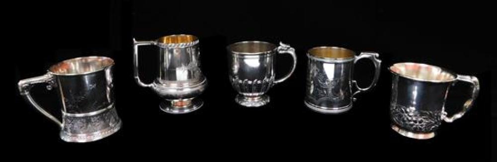 STERLING: FIVE GORHAM STERLING