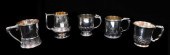 STERLING: FIVE GORHAM STERLING