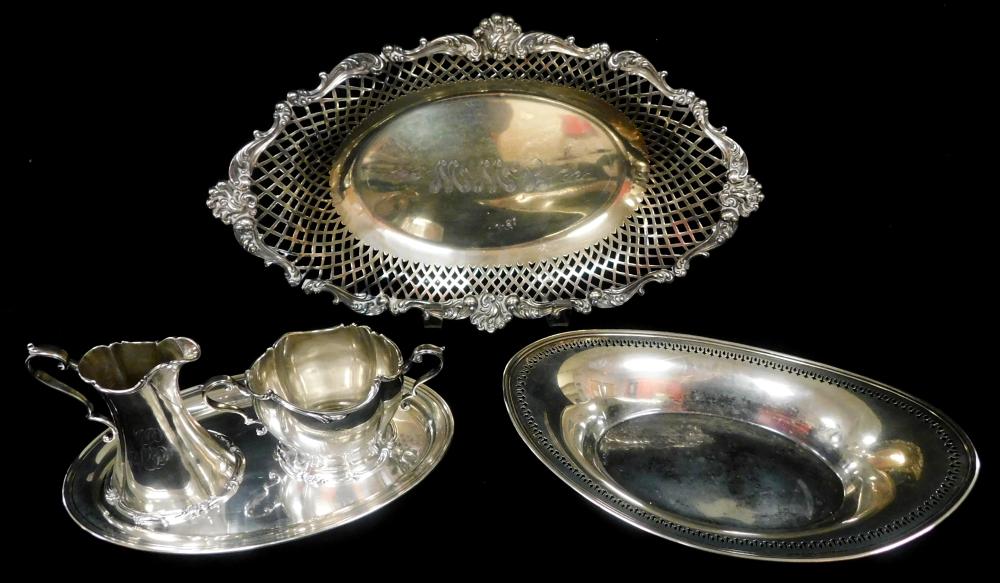 STERLING: FIVE PIECES INCLUDING
