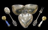 STERLING: FIVE PIECES, MARTHIN