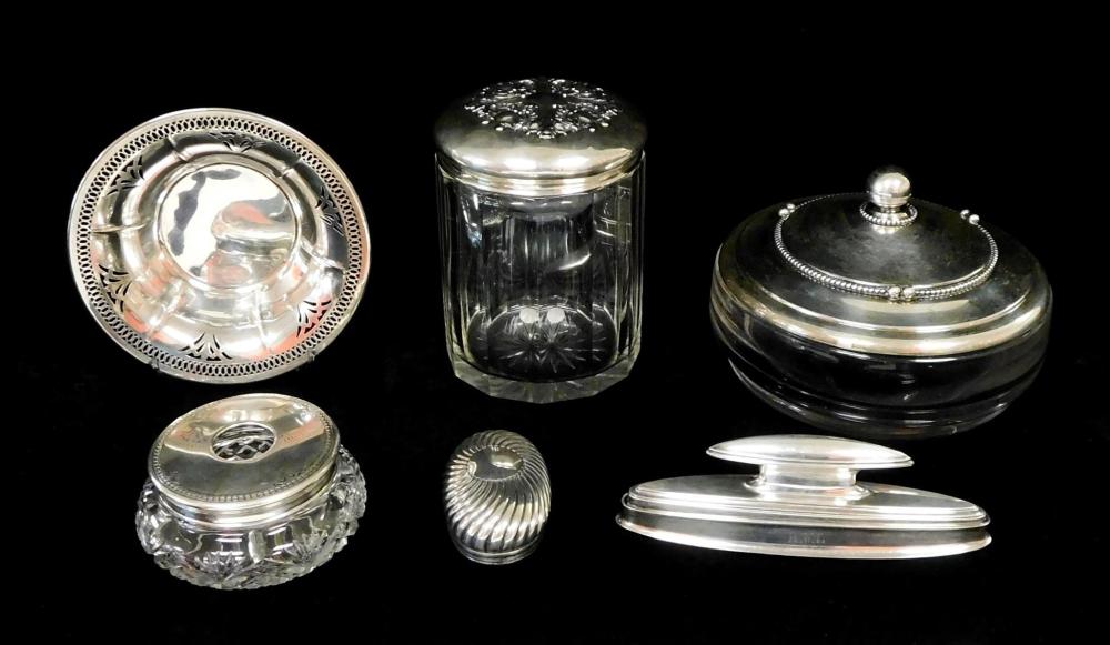 STERLING: FIVE PIECES OF STERLING