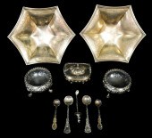 STERLING: FIVE PLUS PIECES OF