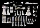 STERLING: FLATWARE SET BY M H