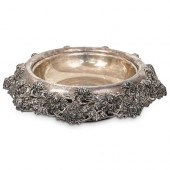 STERLING FLORAL CENTERPIECE BO