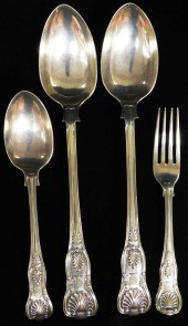 STERLING: FOUR ENGLISH SILVER