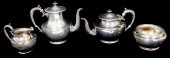 STERLING: FOUR PIECE STERLING
