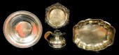 STERLING: FOUR PIECES OF SERVI