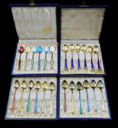 STERLING: FOUR SETS OF DANISH