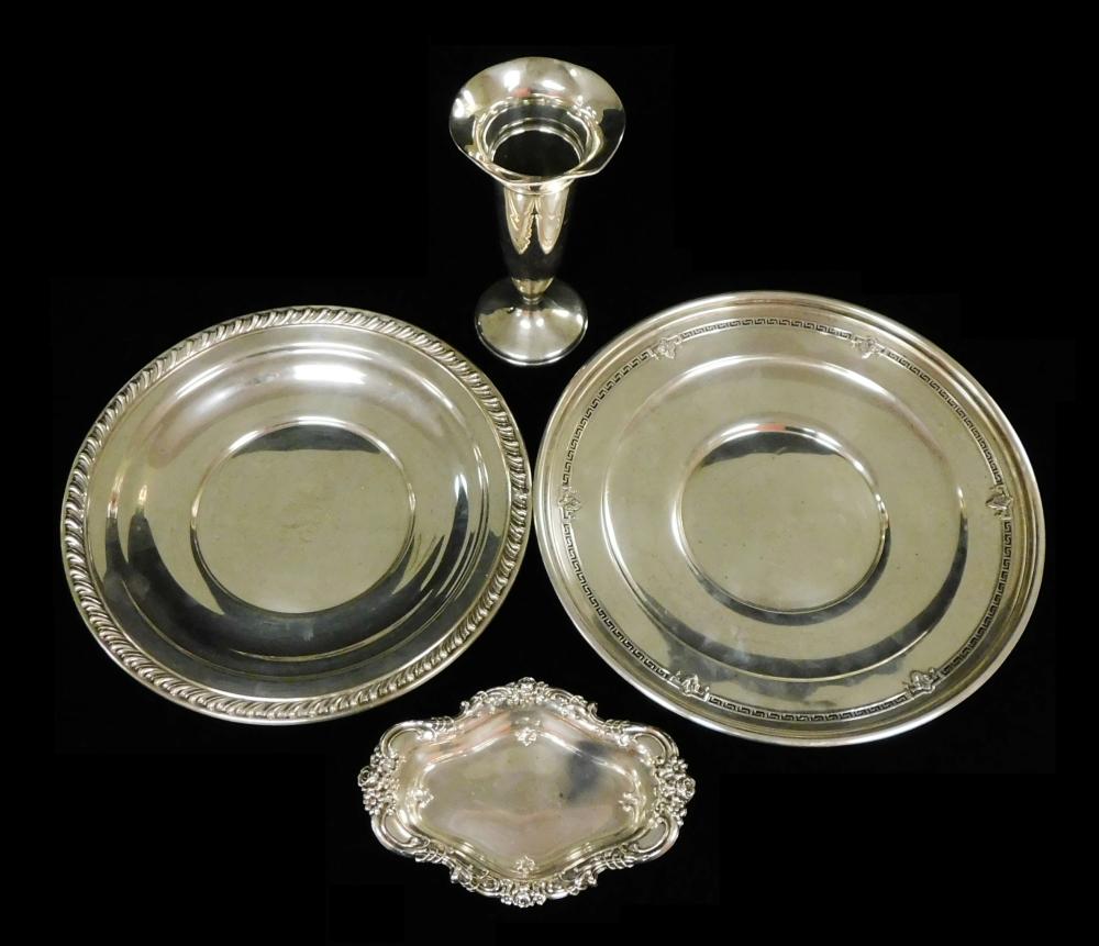 STERLING: FOUR STERLING SILVER