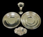 STERLING: FOUR STERLING SILVER