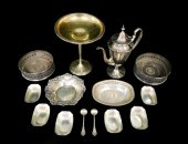 STERLING: FOURTEEN PIECES OF A