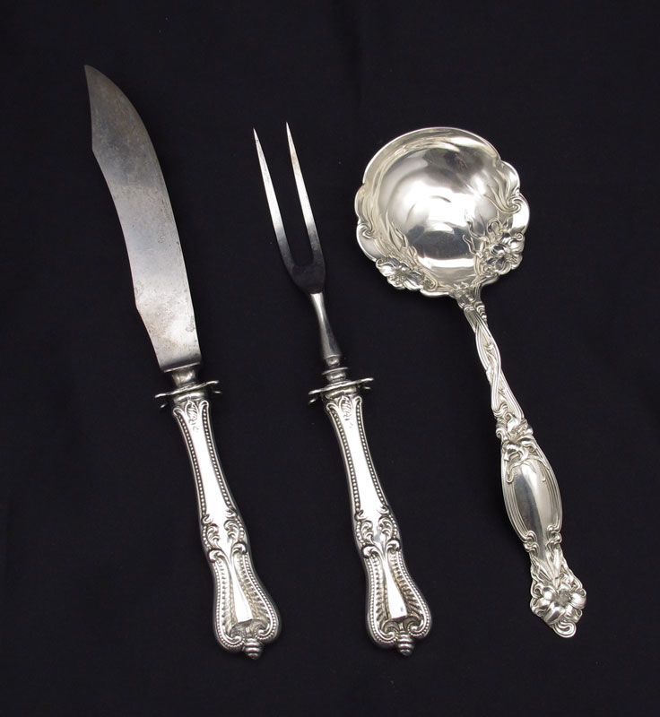 STERLING FRONTENAC BERRY SPOON &