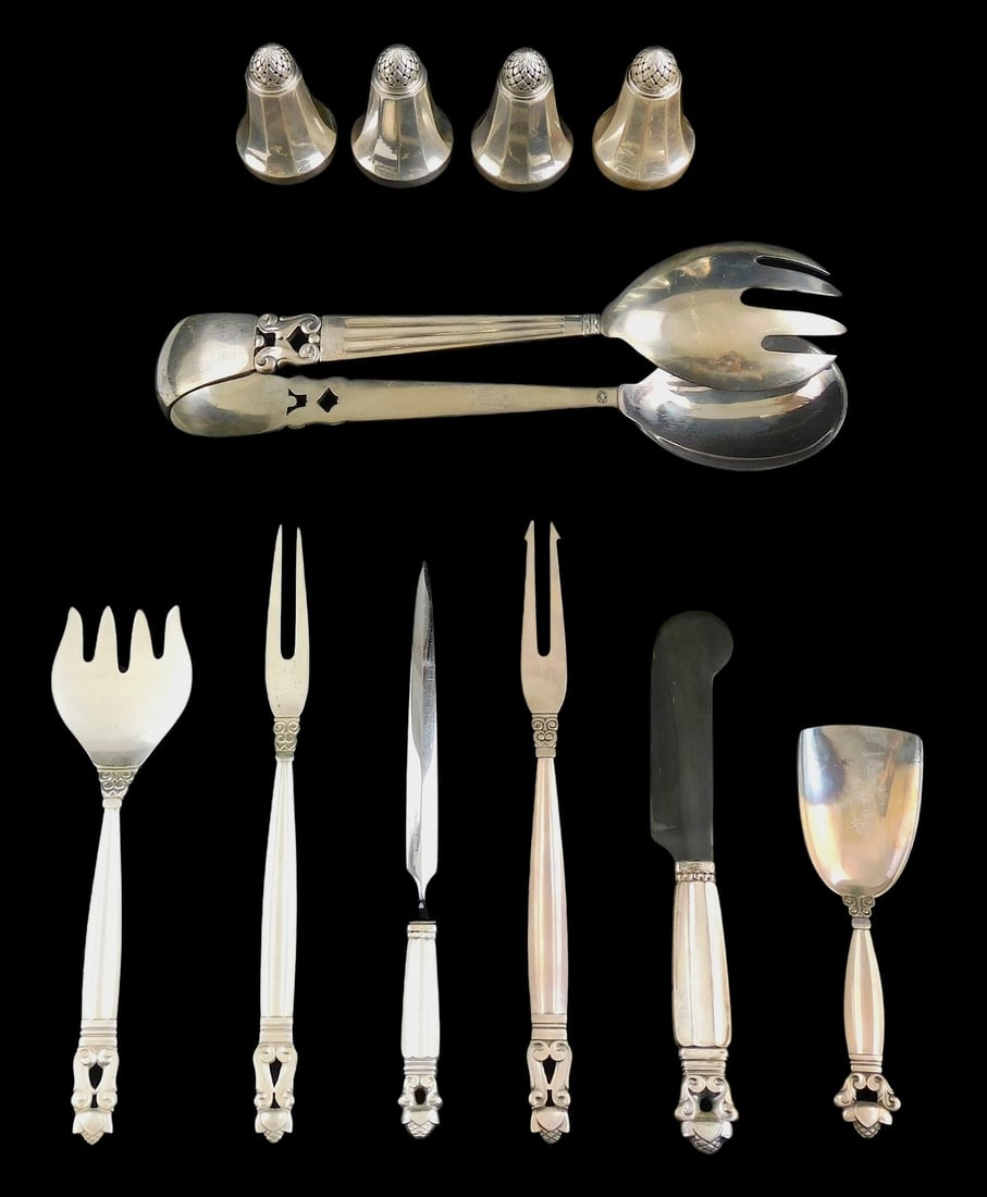 STERLING: GEORG JENSEN "ACORN"